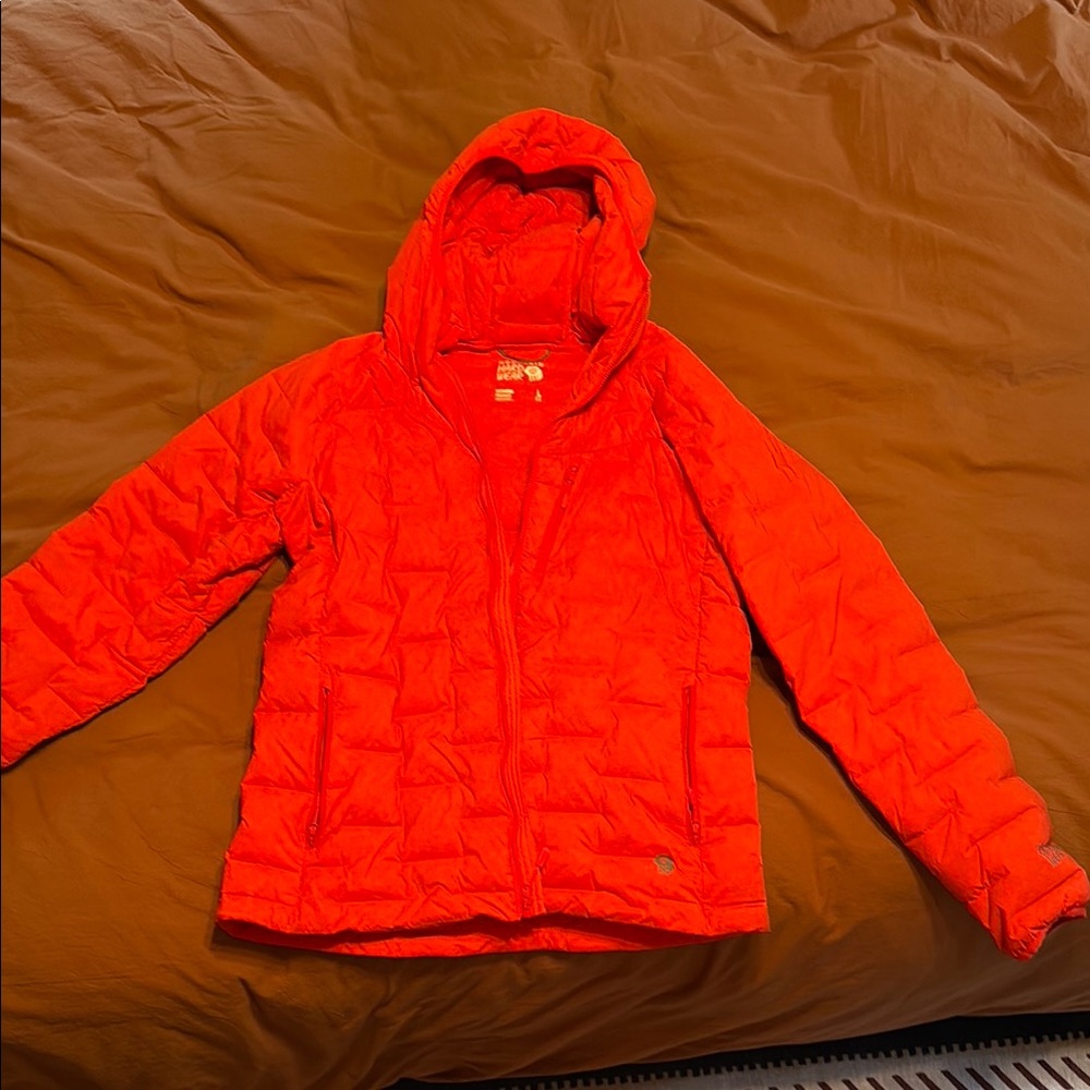 Mountain Hardwear Red Puffer Jacket